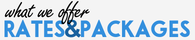 rates and packages